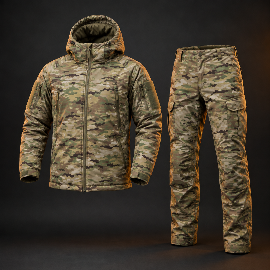 Зимовий тактичний костюм Multicam